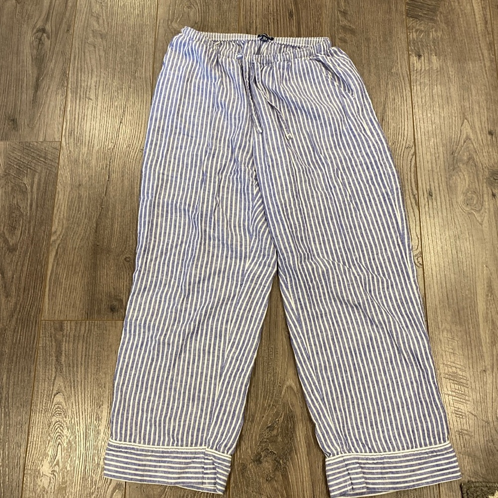 GAP linen blend PJ pants